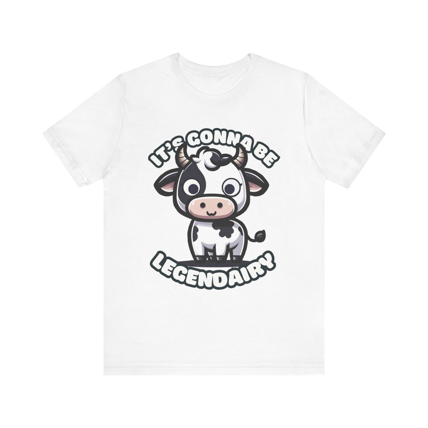 It's Gonna Be Legendairy - Cow T-shirt White / S