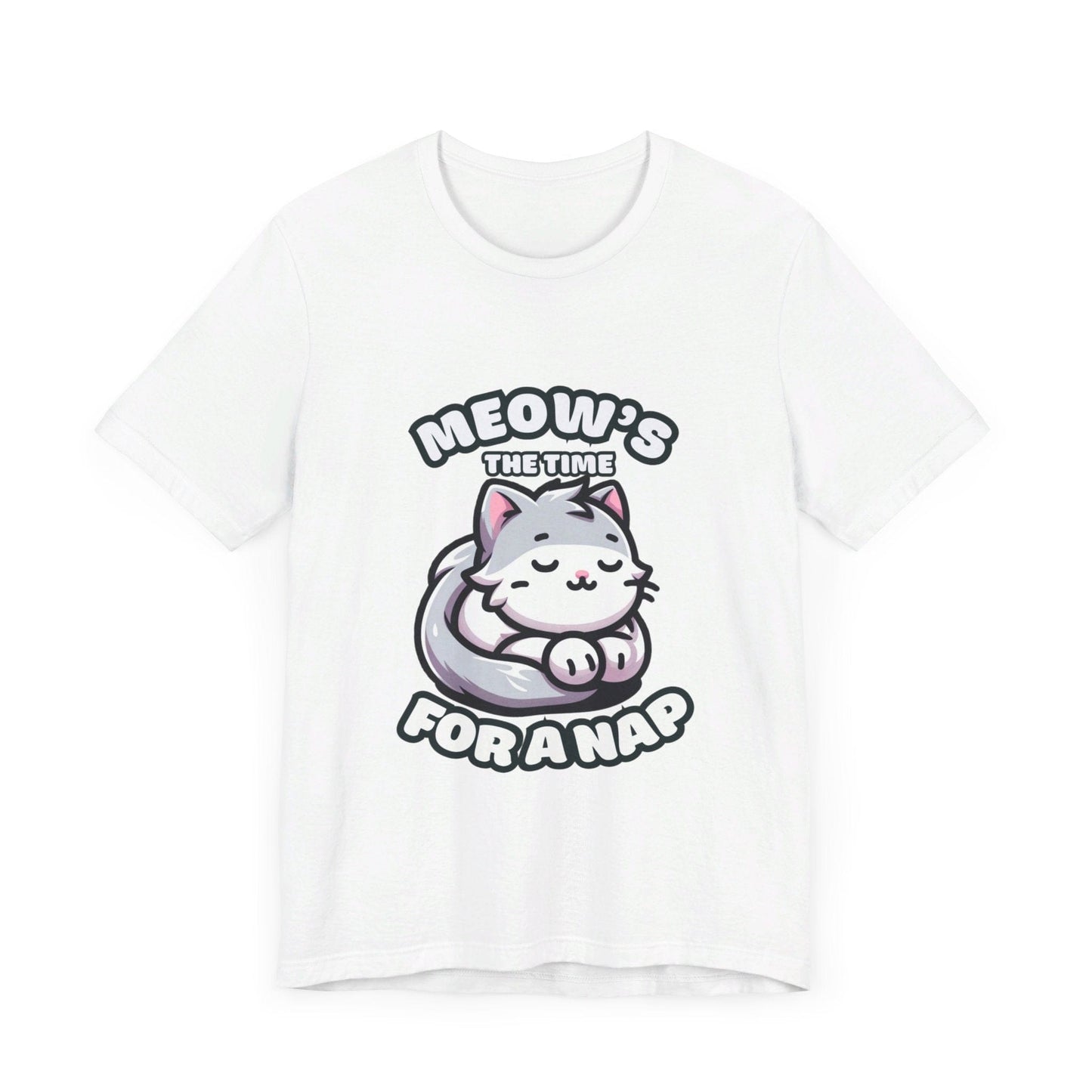 Meow's The Time For A Nap - Cat T-shirt