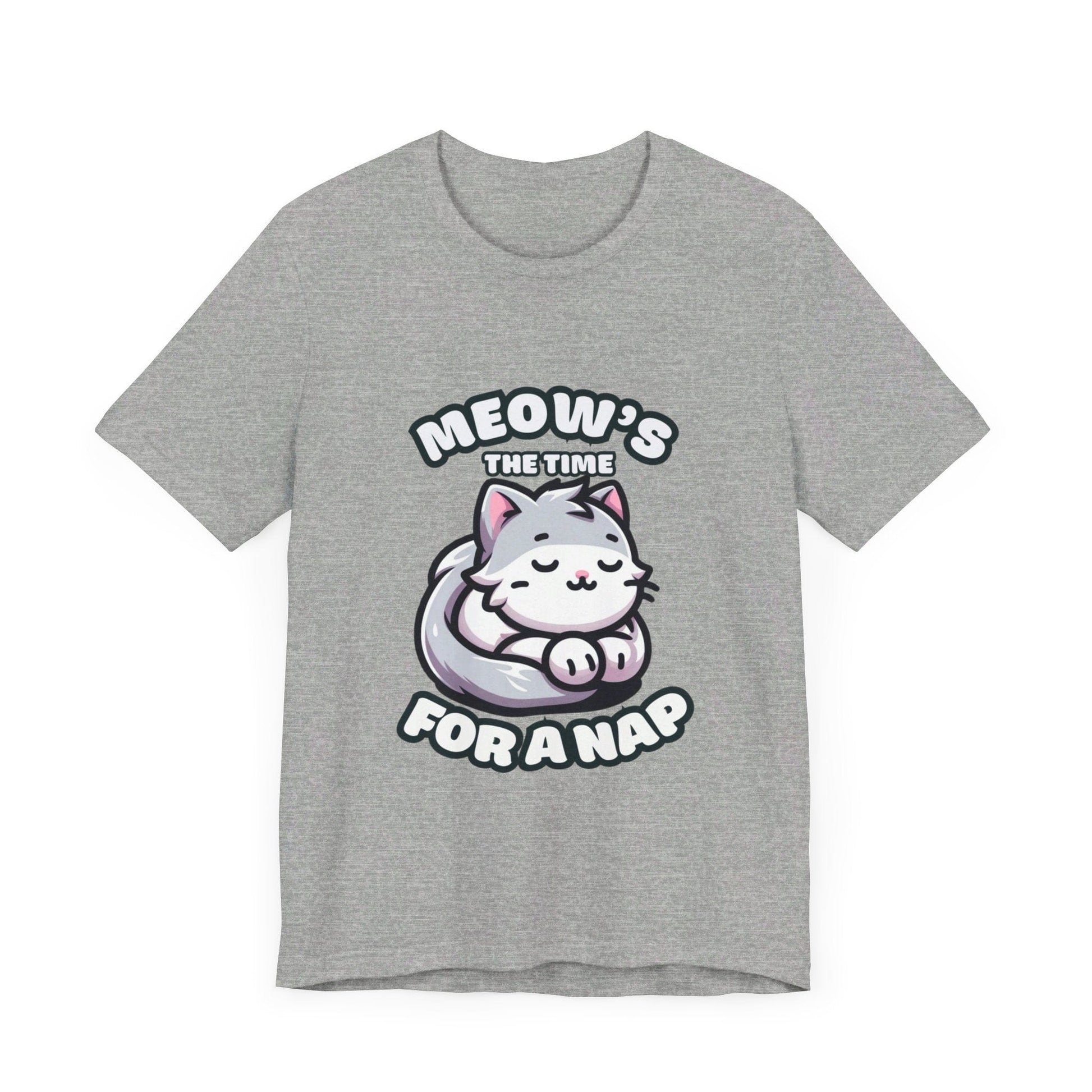 Meow's The Time For A Nap - Cat T-shirt