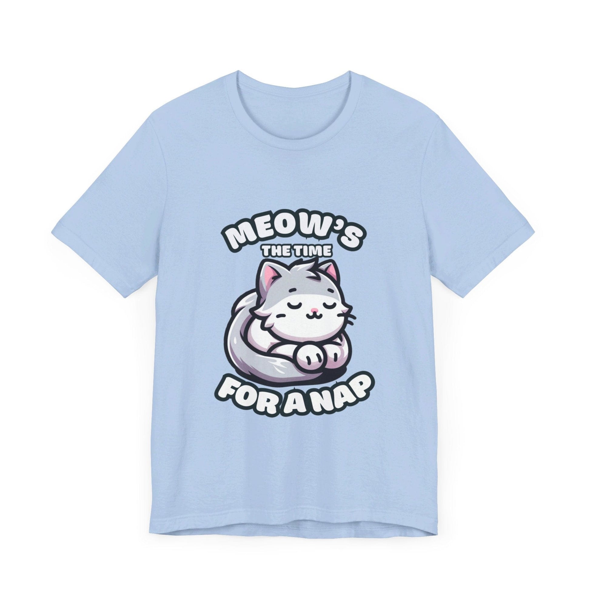 Meow's The Time For A Nap - Cat T-shirt