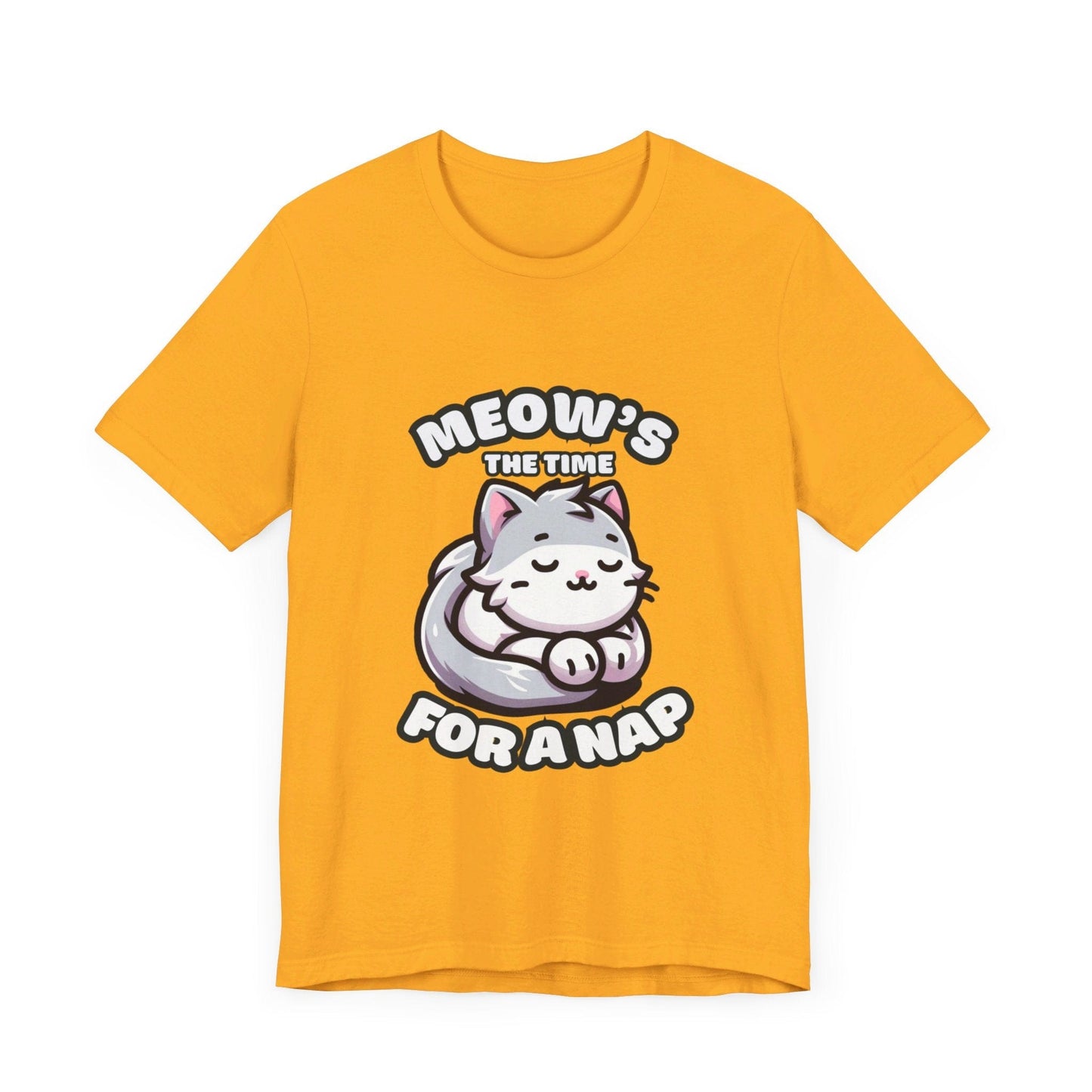 Meow's The Time For A Nap - Cat T-shirt