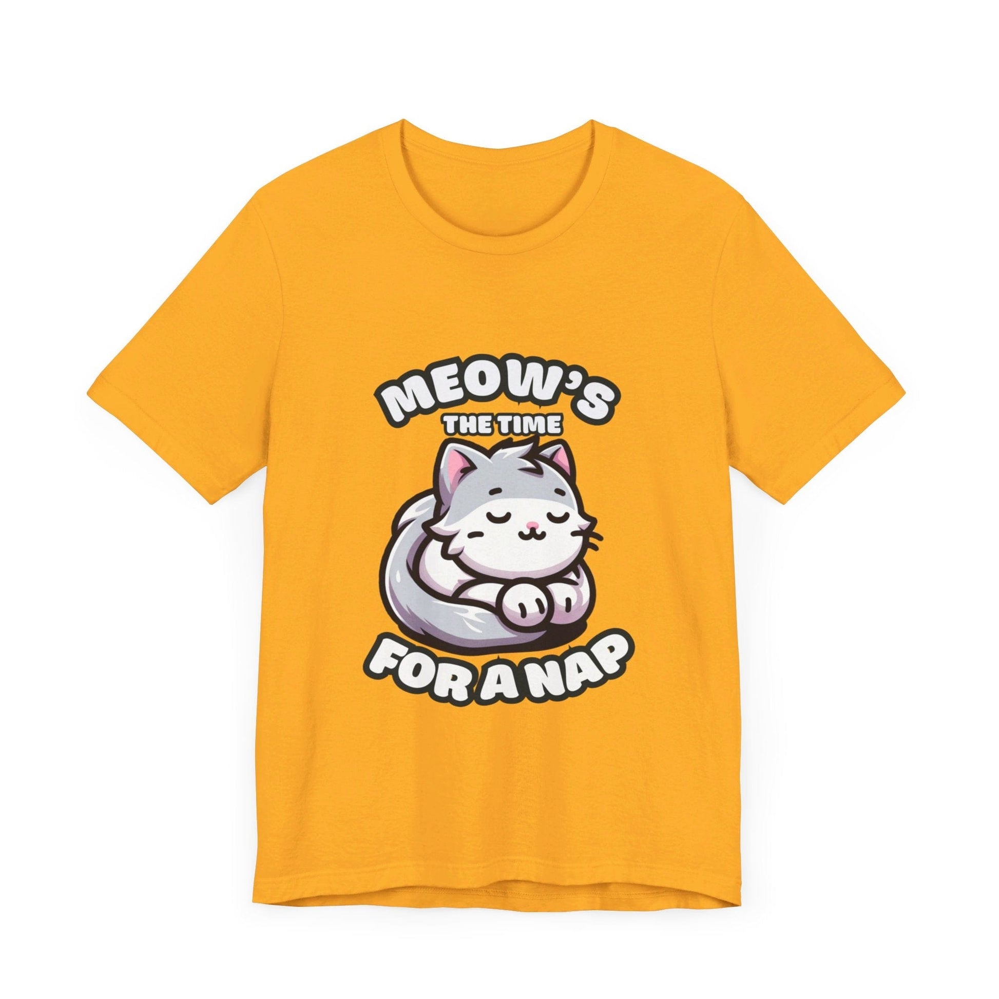 Meow's The Time For A Nap - Cat T-shirt