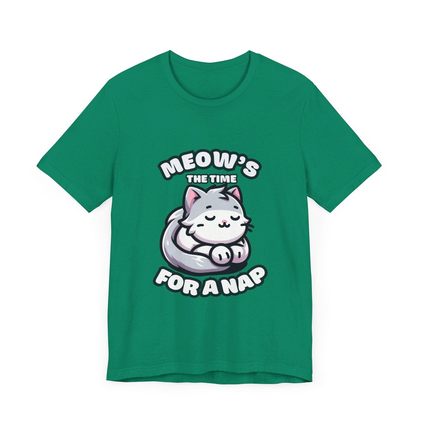 Meow's The Time For A Nap - Cat T-shirt