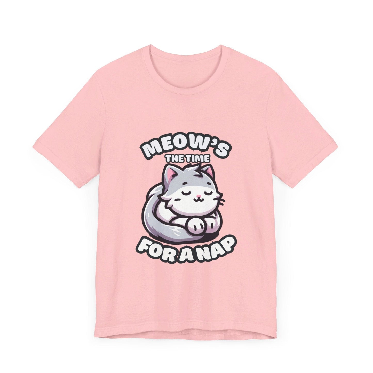 Meow's The Time For A Nap - Cat T-shirt