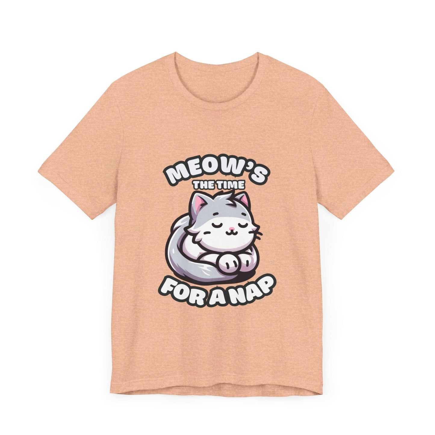 Meow's The Time For A Nap - Cat T-shirt