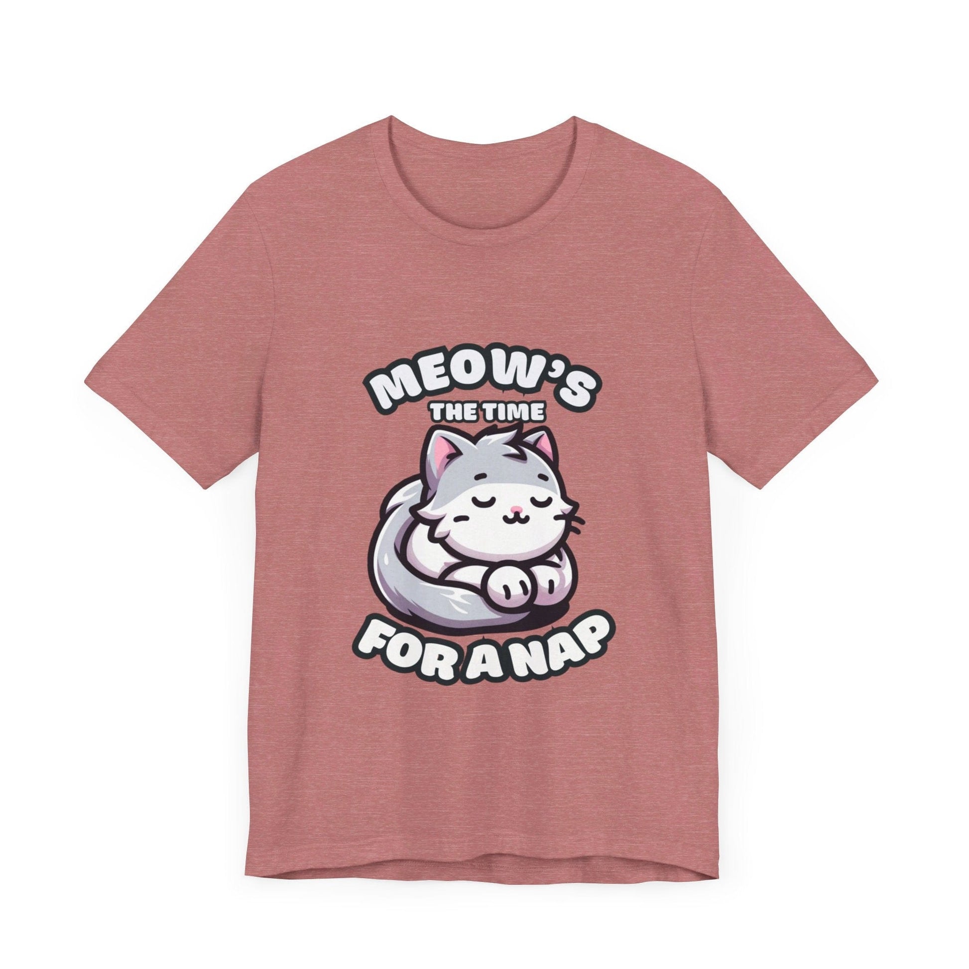 Meow's The Time For A Nap - Cat T-shirt