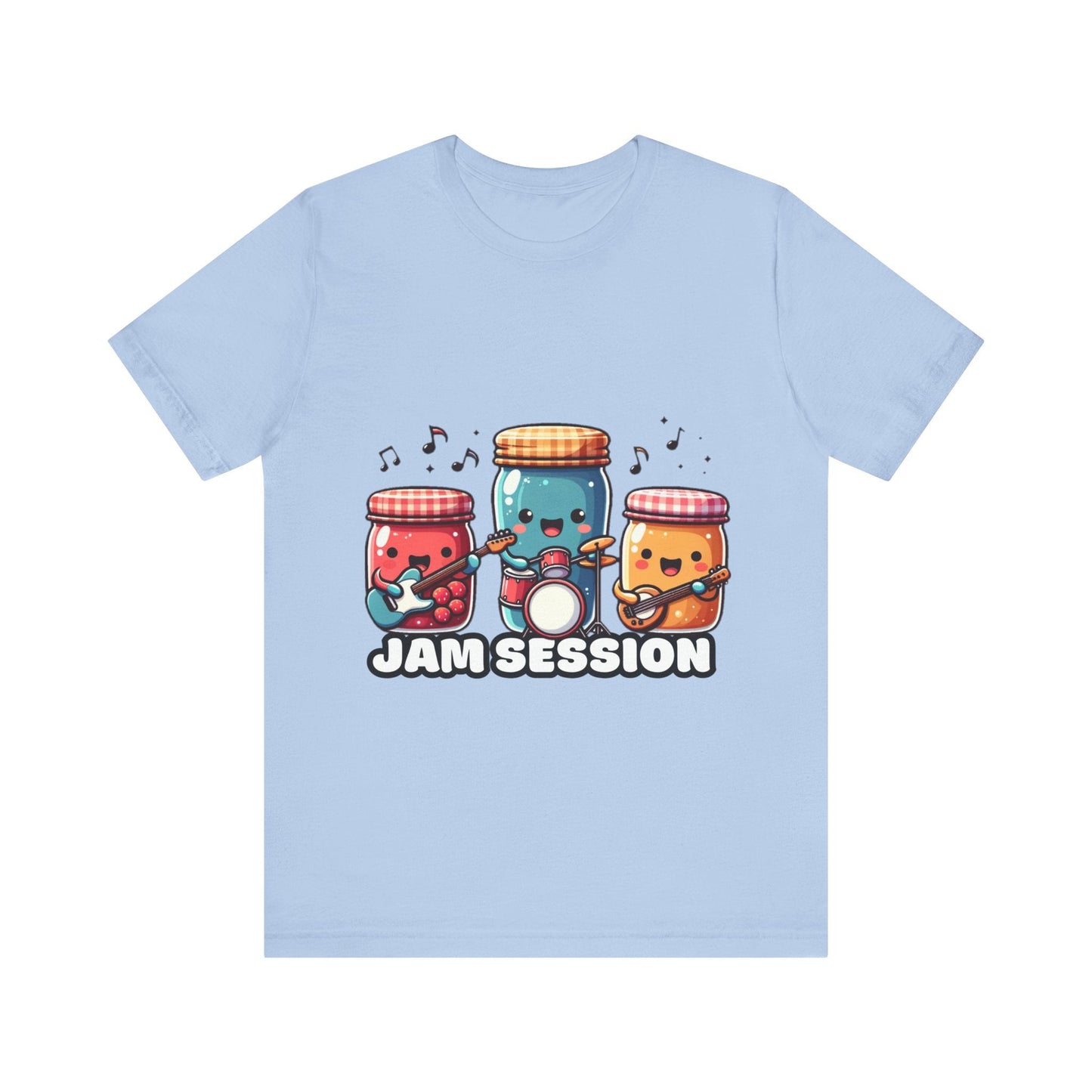 Musical Jam session - Jam T-shirt Baby Blue / S