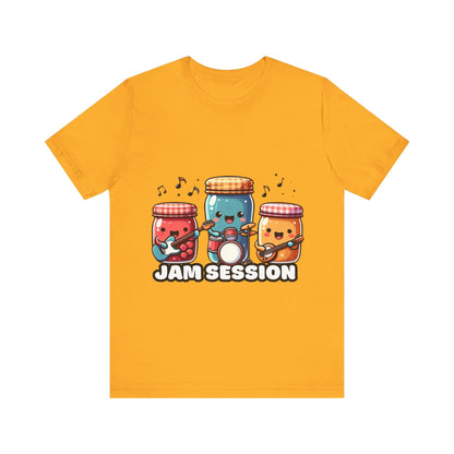 Musical Jam session - Jam T-shirt Gold / S