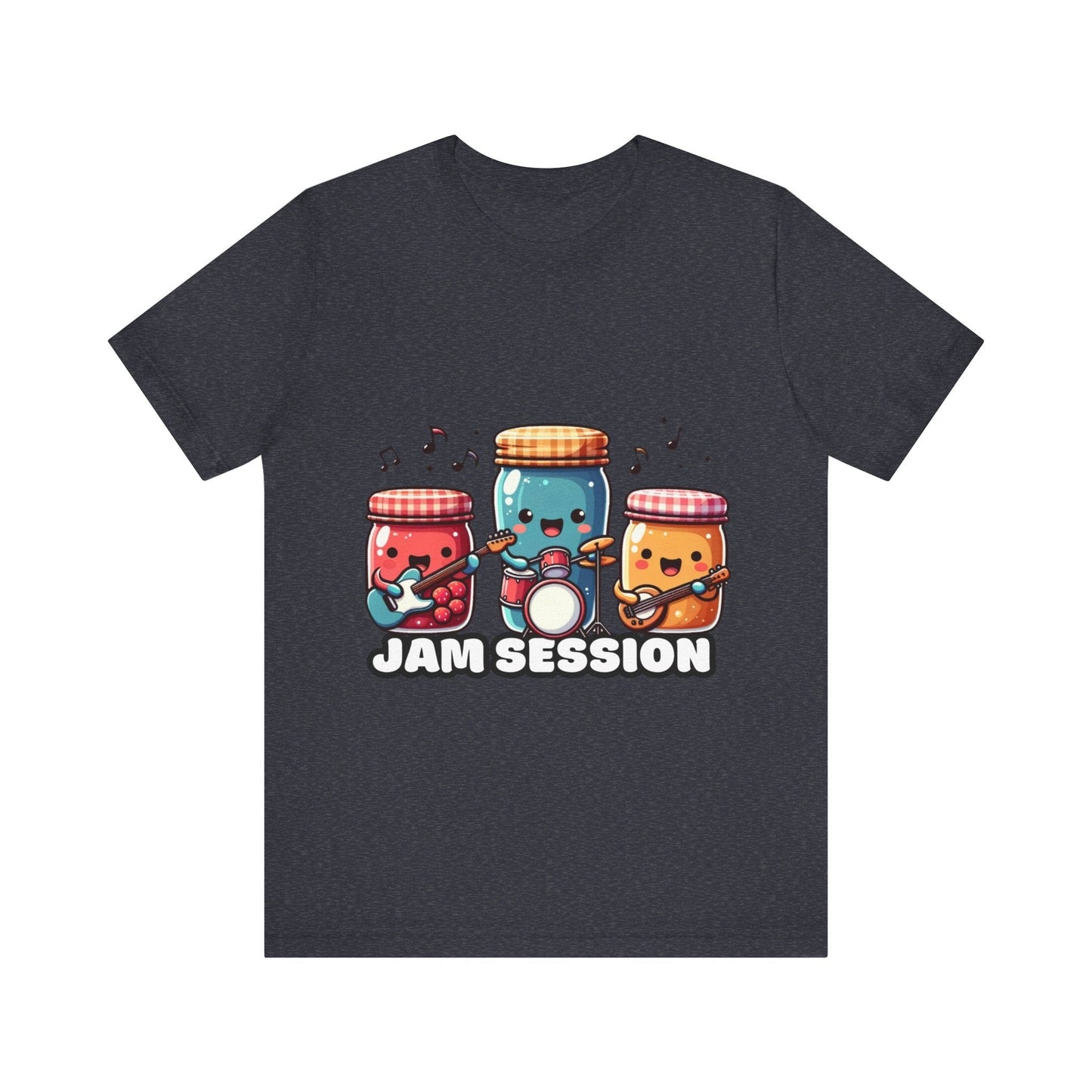 Musical Jam session - Jam T-shirt Heather Navy / S