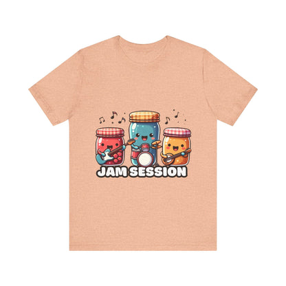 Musical Jam session - Jam T-shirt Heather Peach / S