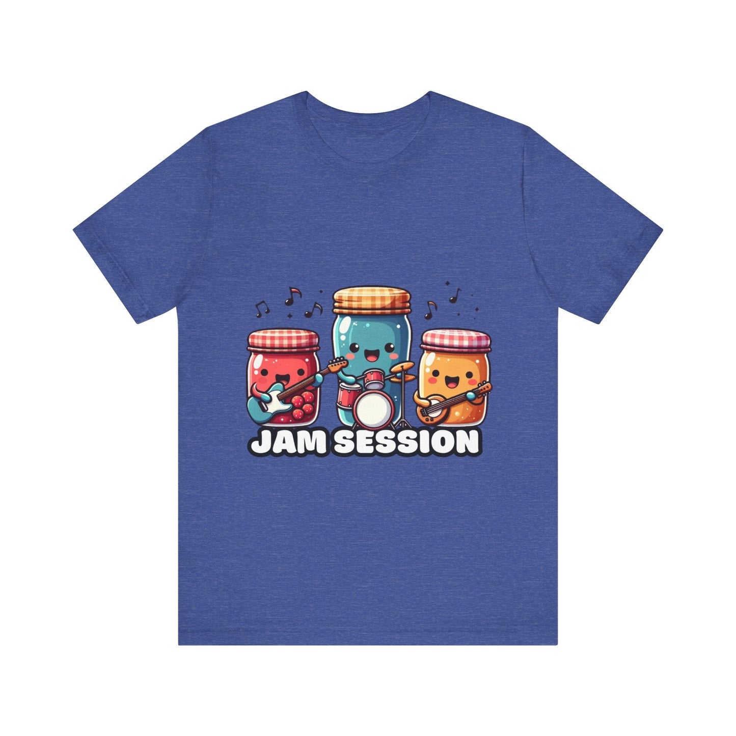 Musical Jam session - Jam T-shirt Heather True Royal / S