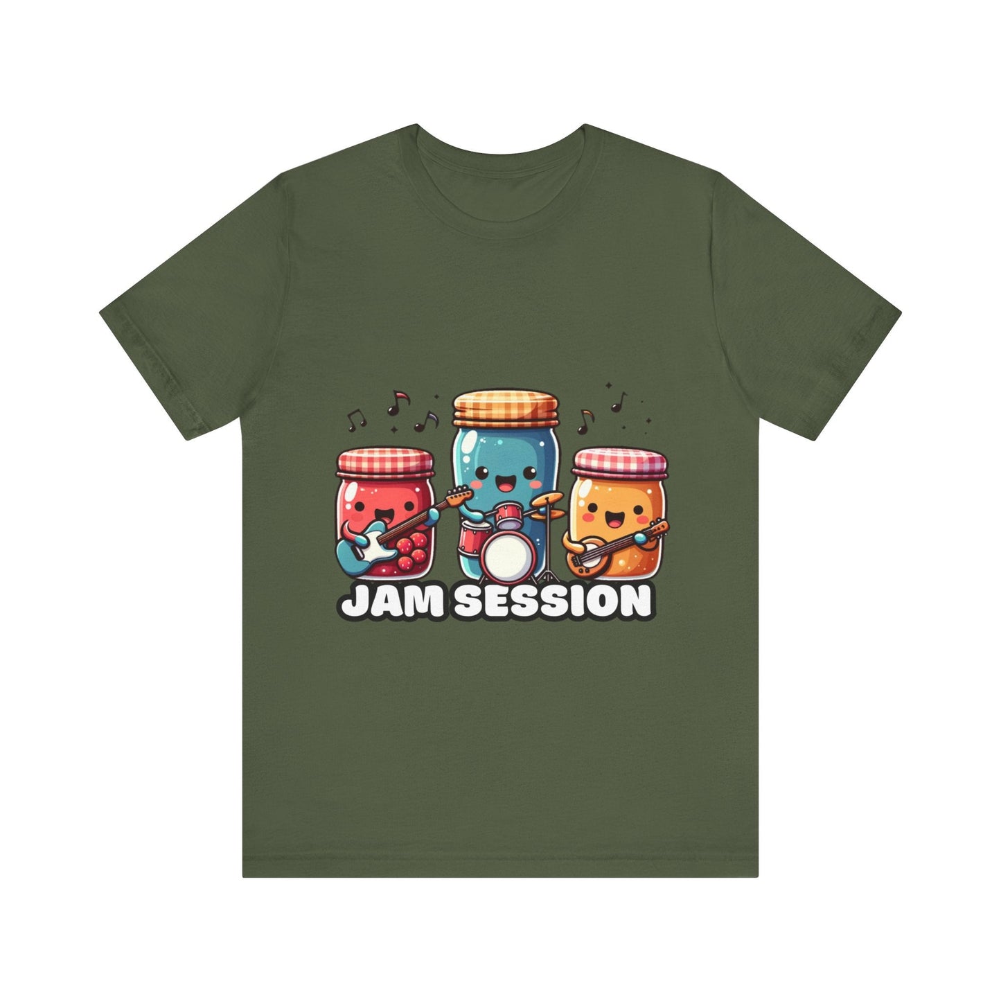 Musical Jam session - Jam T-shirt Military Green / S