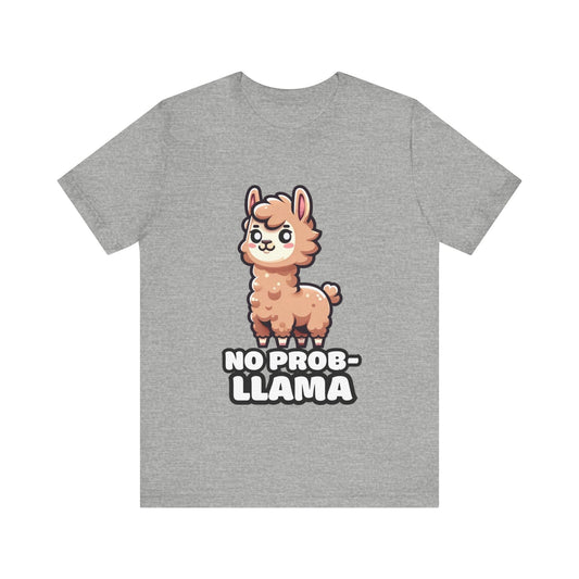 No Prob-llama - Llama T-shirt Athletic Heather / S