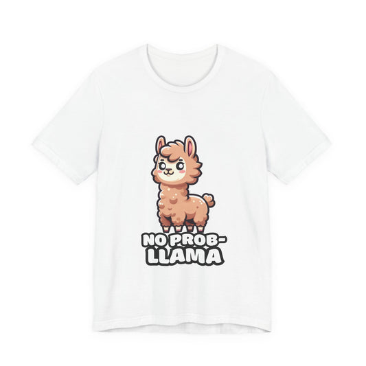 No Prob-llama - Llama T-shirt White / S