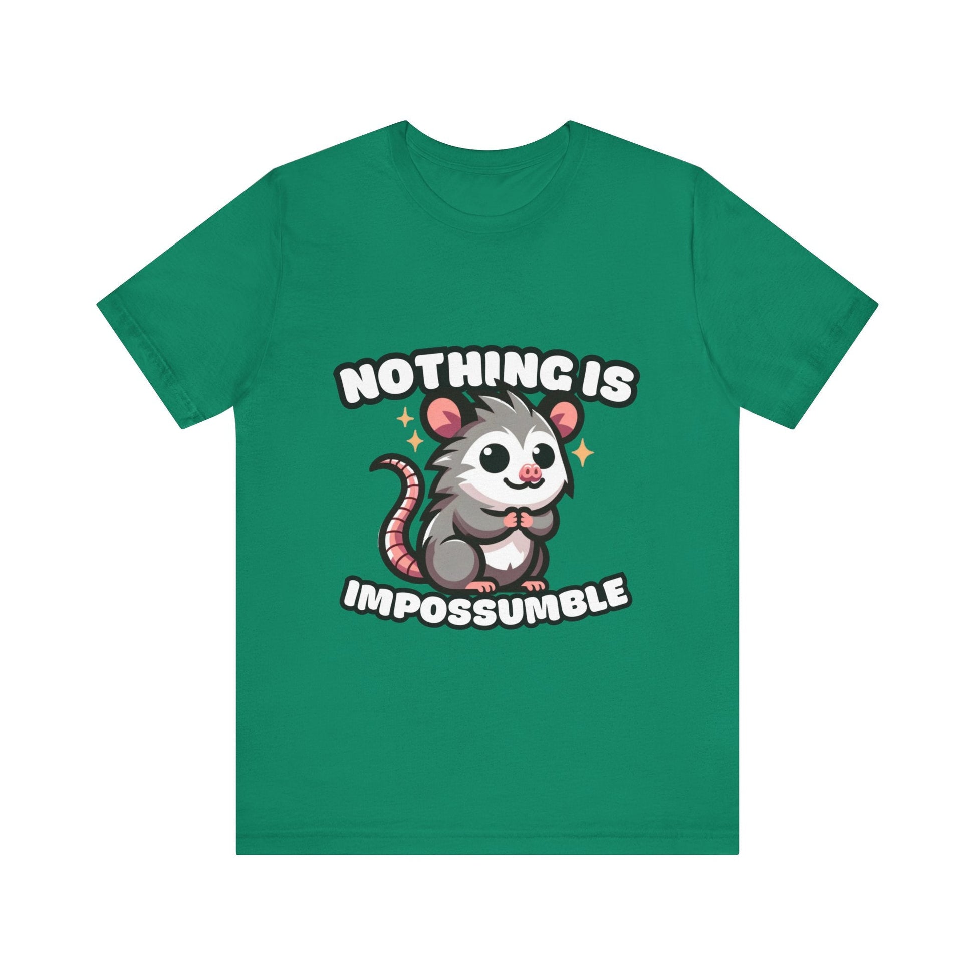 Nothing is Impossumble - Possum T-shirt Kelly / S