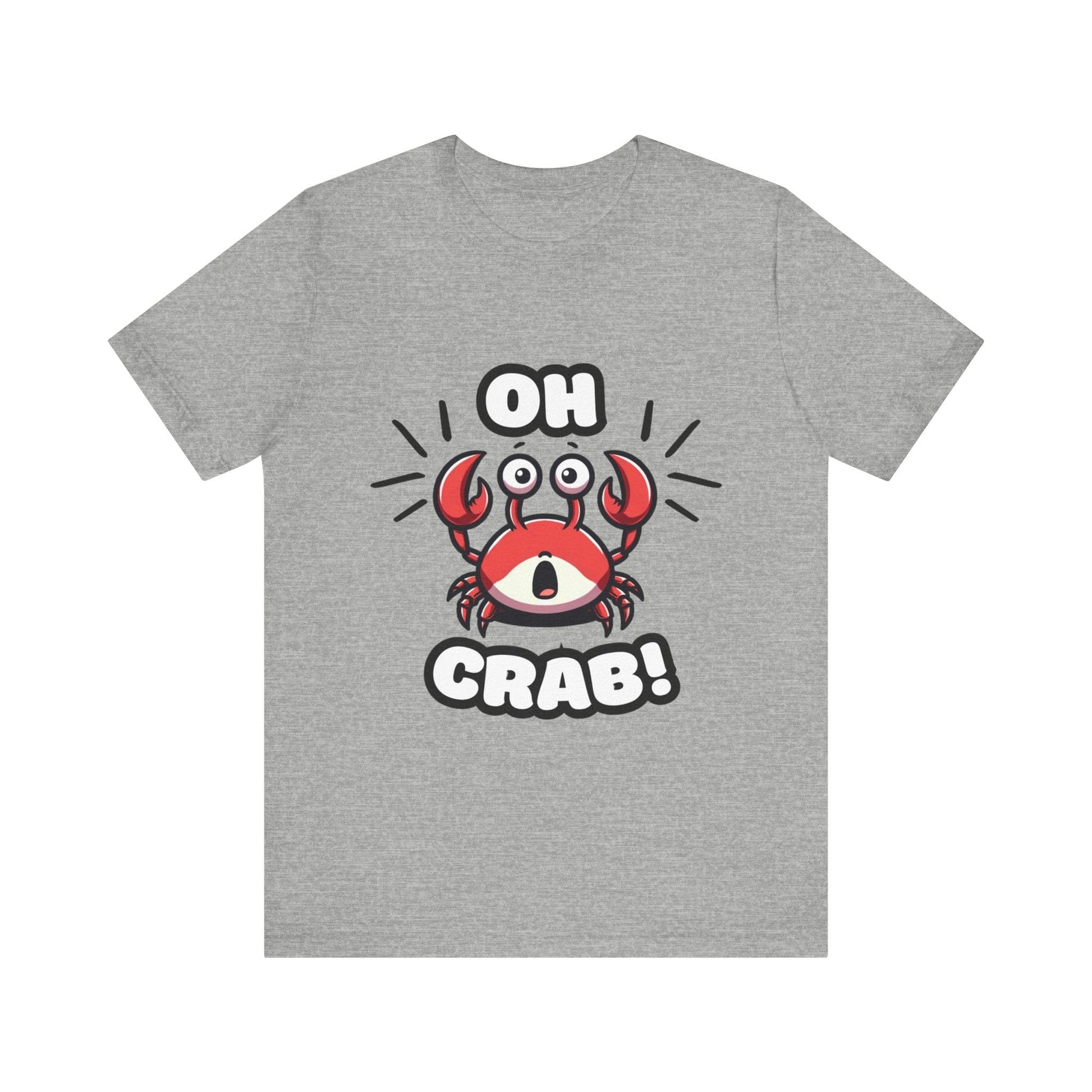 Oh Crab! - Crab T-shirt Athletic Heather / S