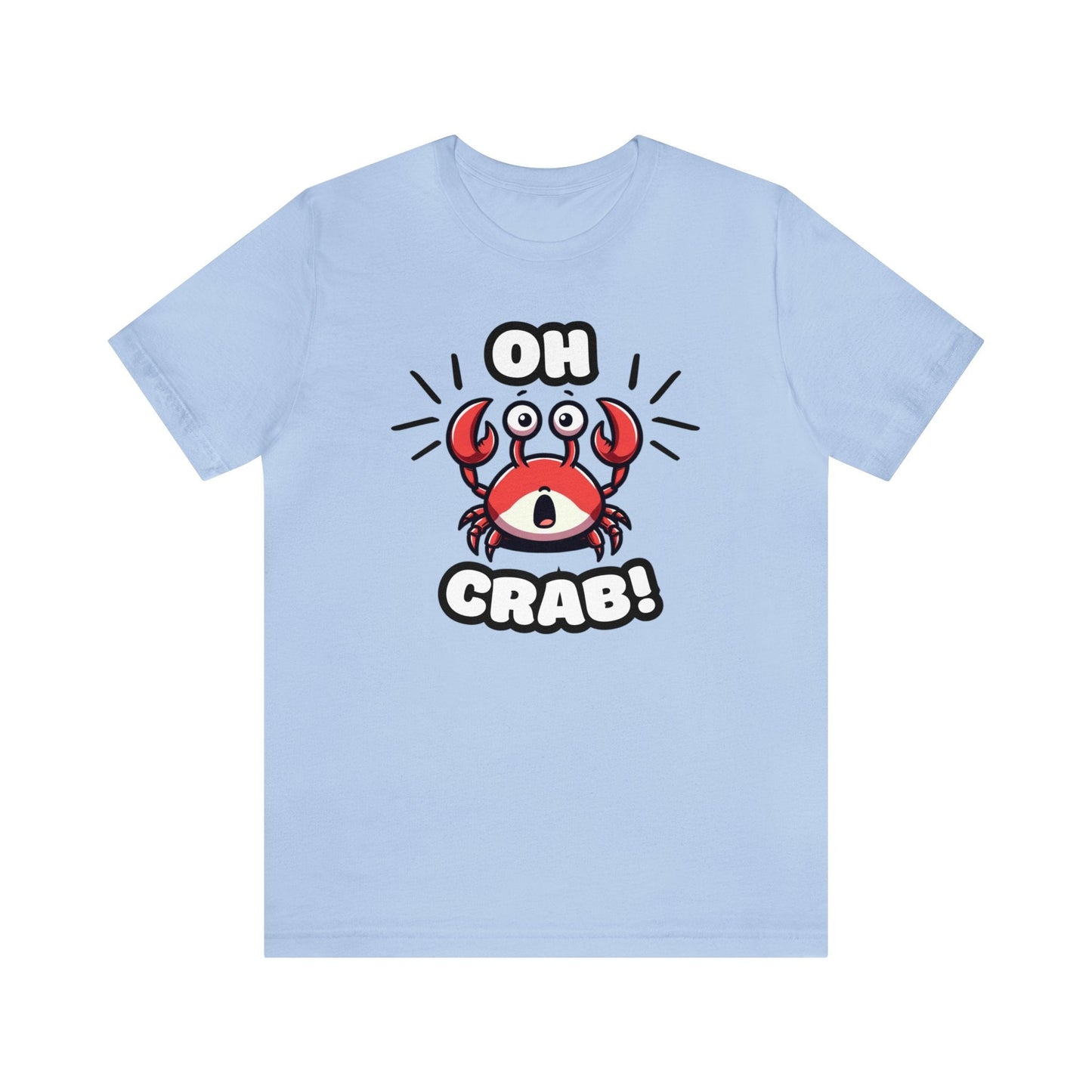 Oh Crab! - Crab T-shirt Baby Blue / S