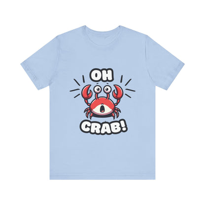 Oh Crab! - Crab T-shirt Baby Blue / S