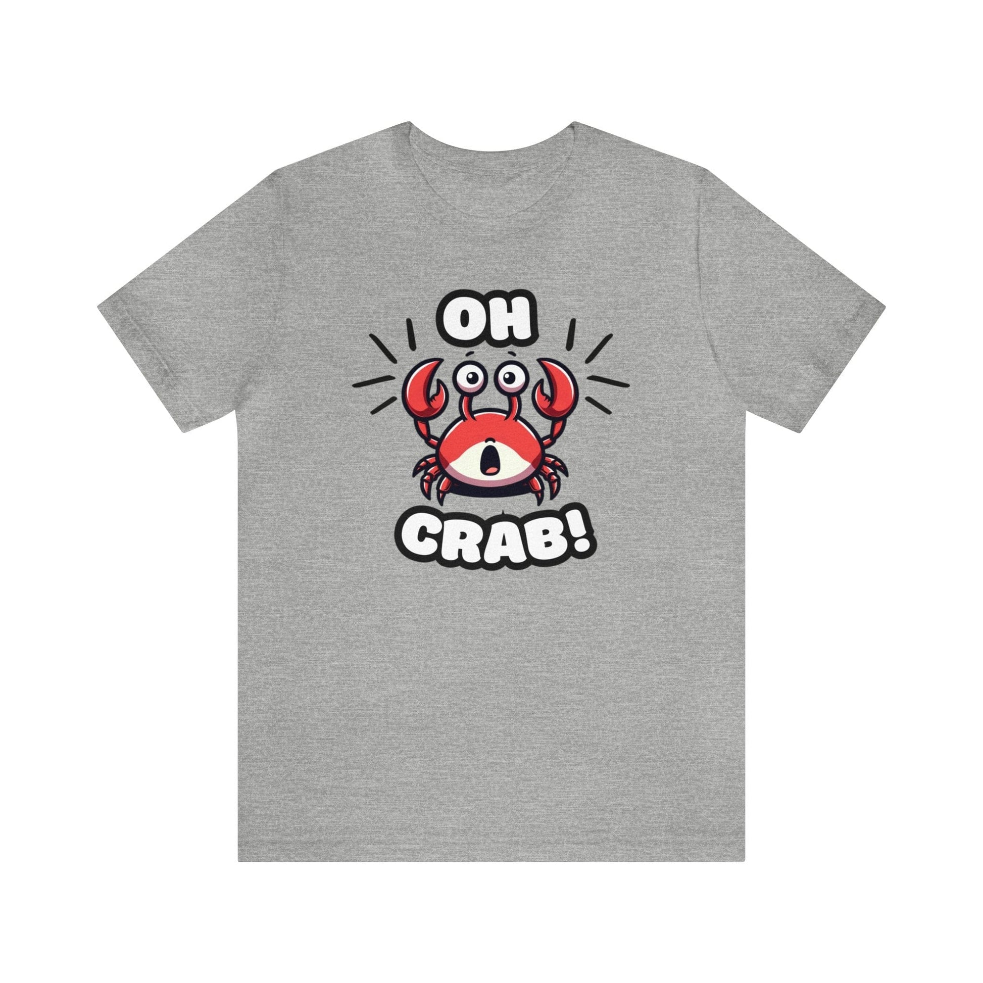 Oh Crab! - Crab T-shirt Gray / S