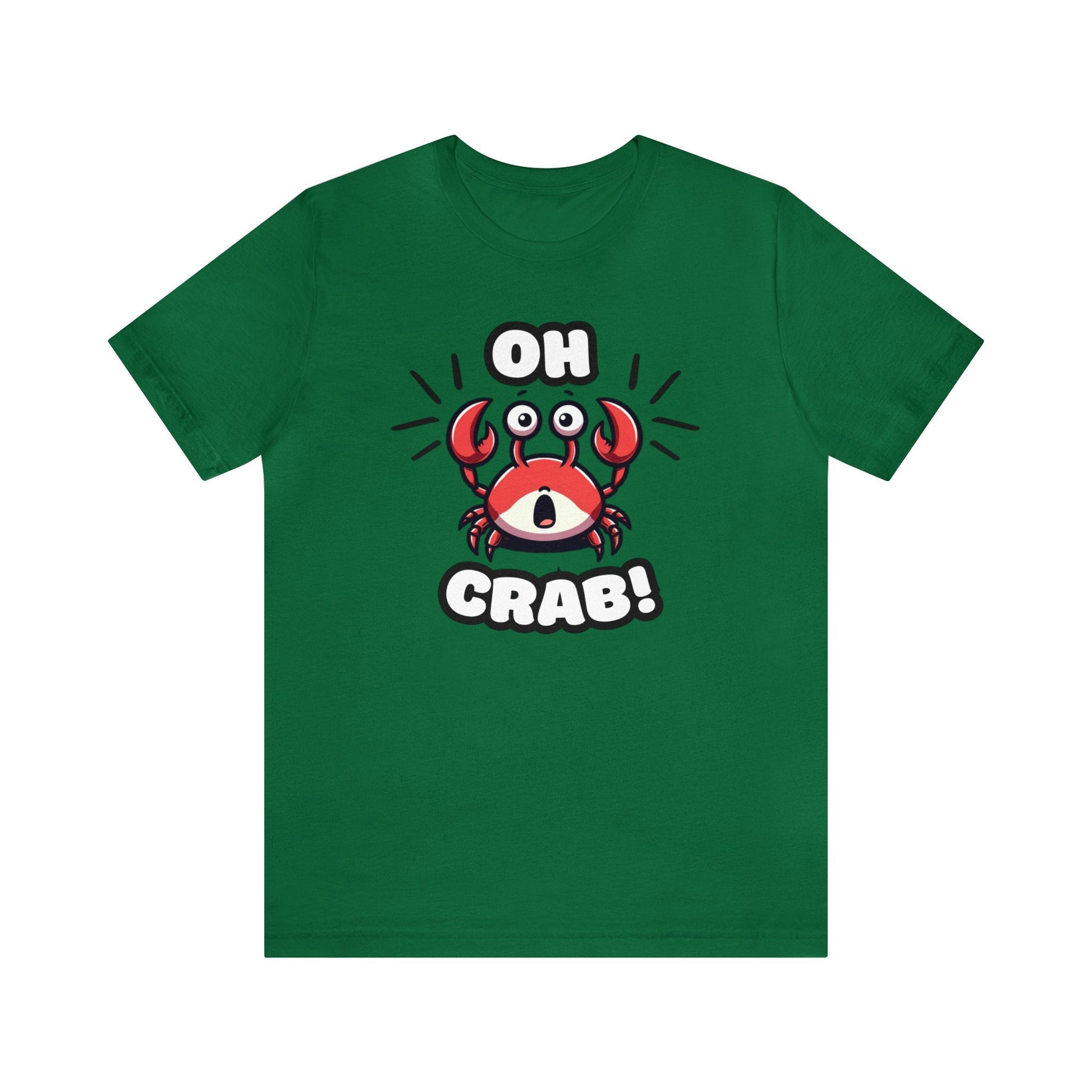 Oh Crab! - Crab T-shirt Green / XS