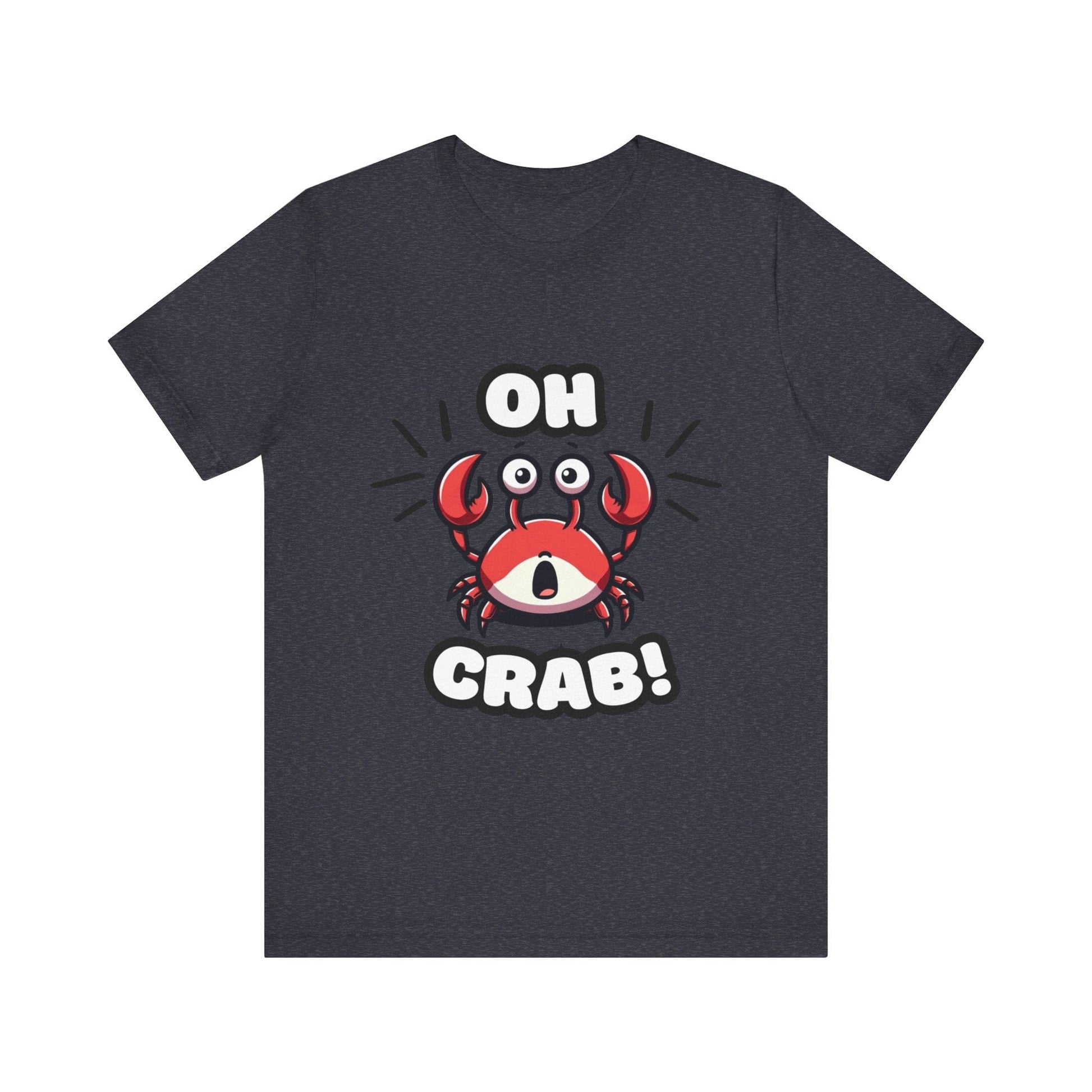 Oh Crab! - Crab T-shirt Heather Navy / S