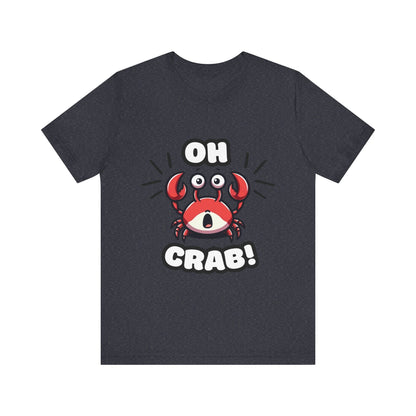 Oh Crab! - Crab T-shirt Heather Navy / S