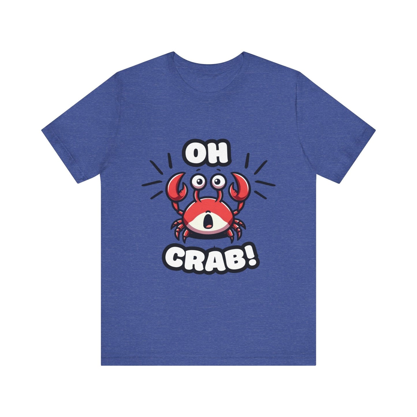 Oh Crab! - Crab T-shirt Heather True Royal / S