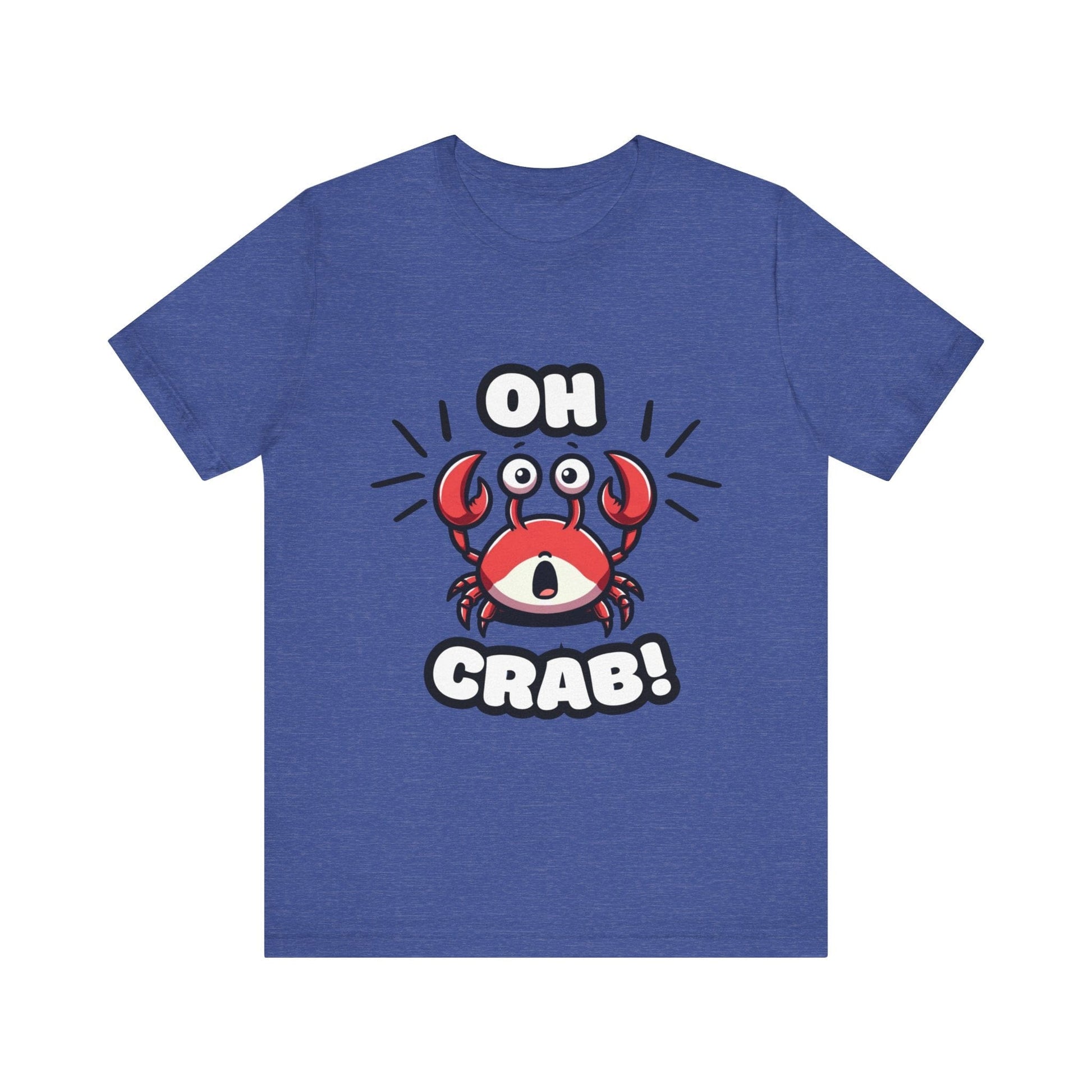 Oh Crab! - Crab T-shirt Heather True Royal / S