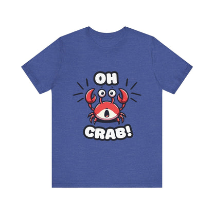 Oh Crab! - Crab T-shirt Heather True Royal / S