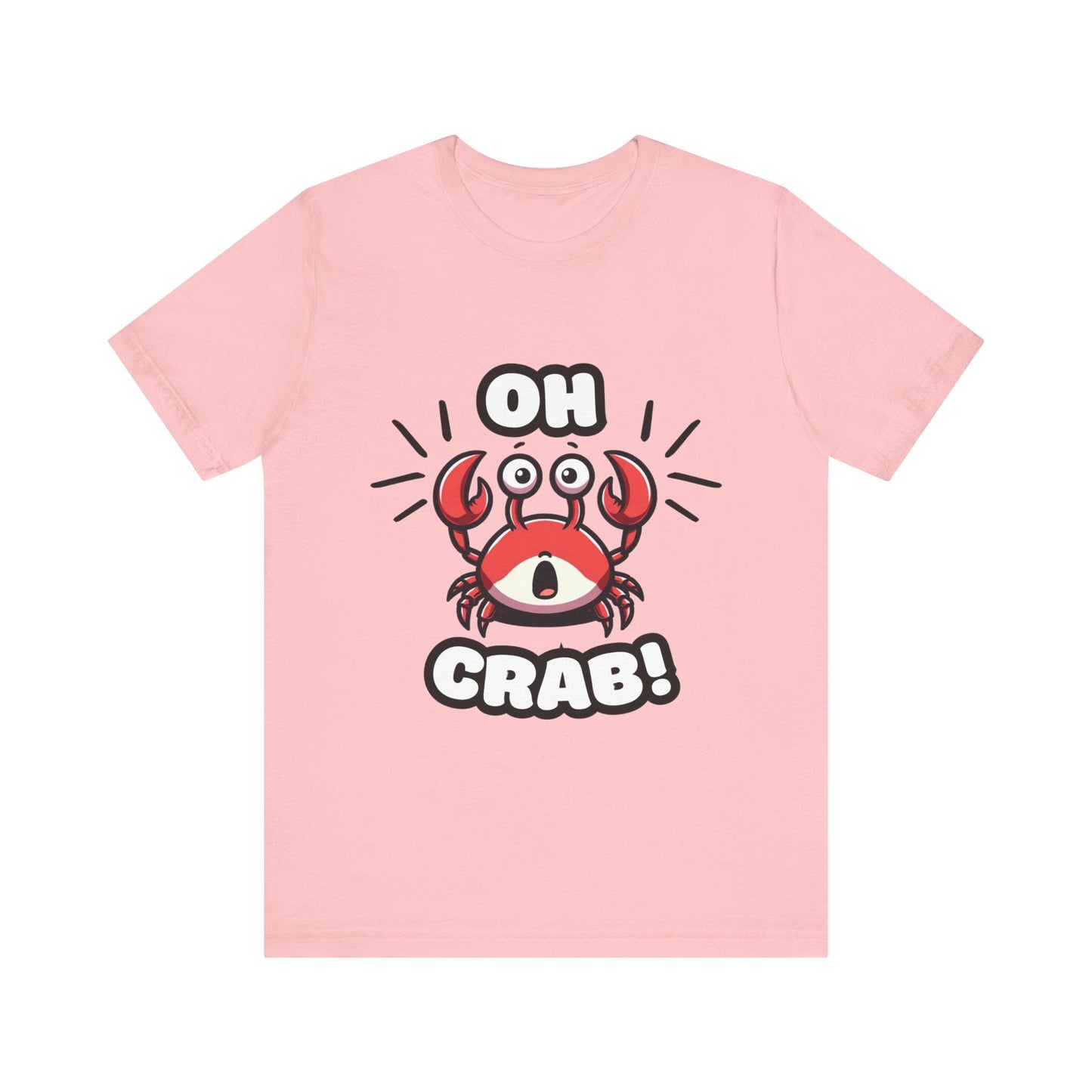 Oh Crab! - Crab T-shirt Pink / S