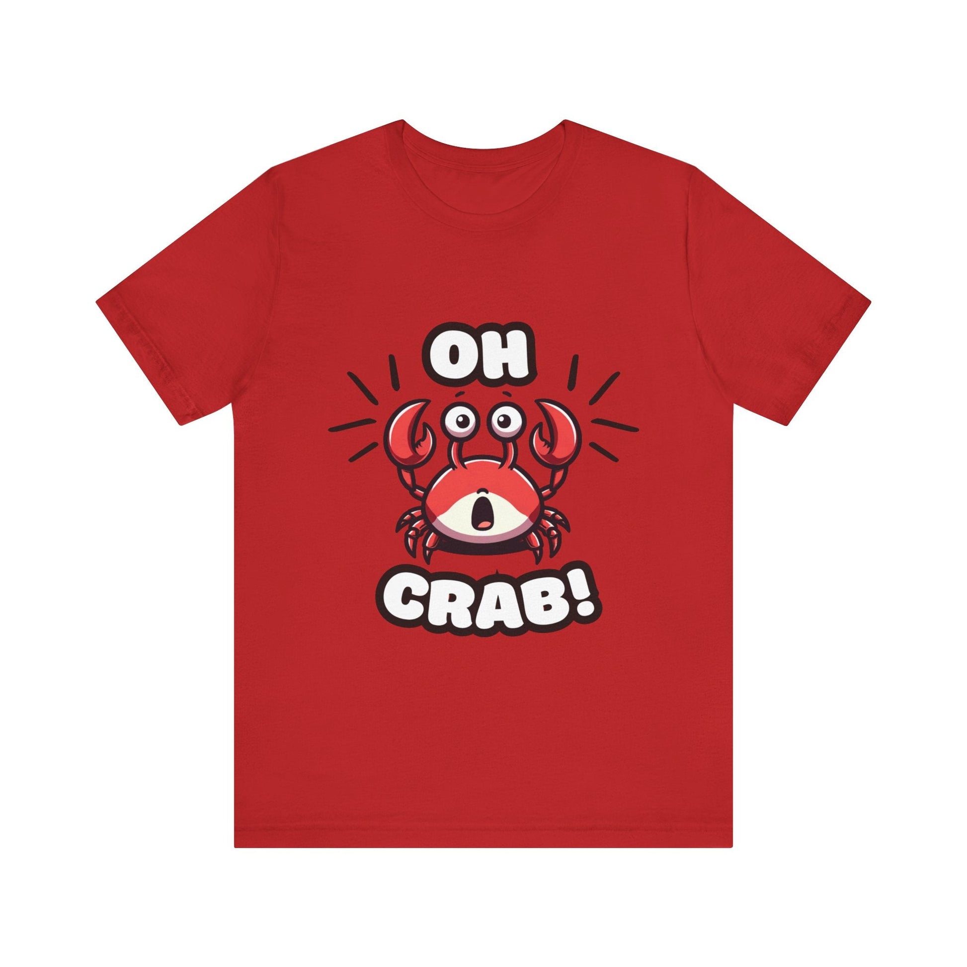 Oh Crab! - Crab T-shirt Red / S