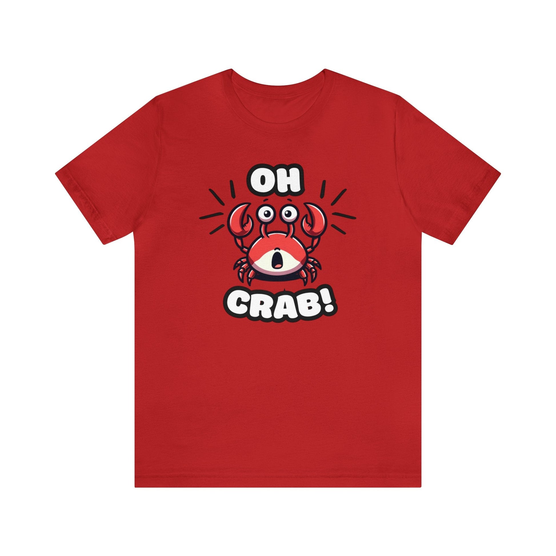 Oh Crab! - Crab T-shirt Red / XS