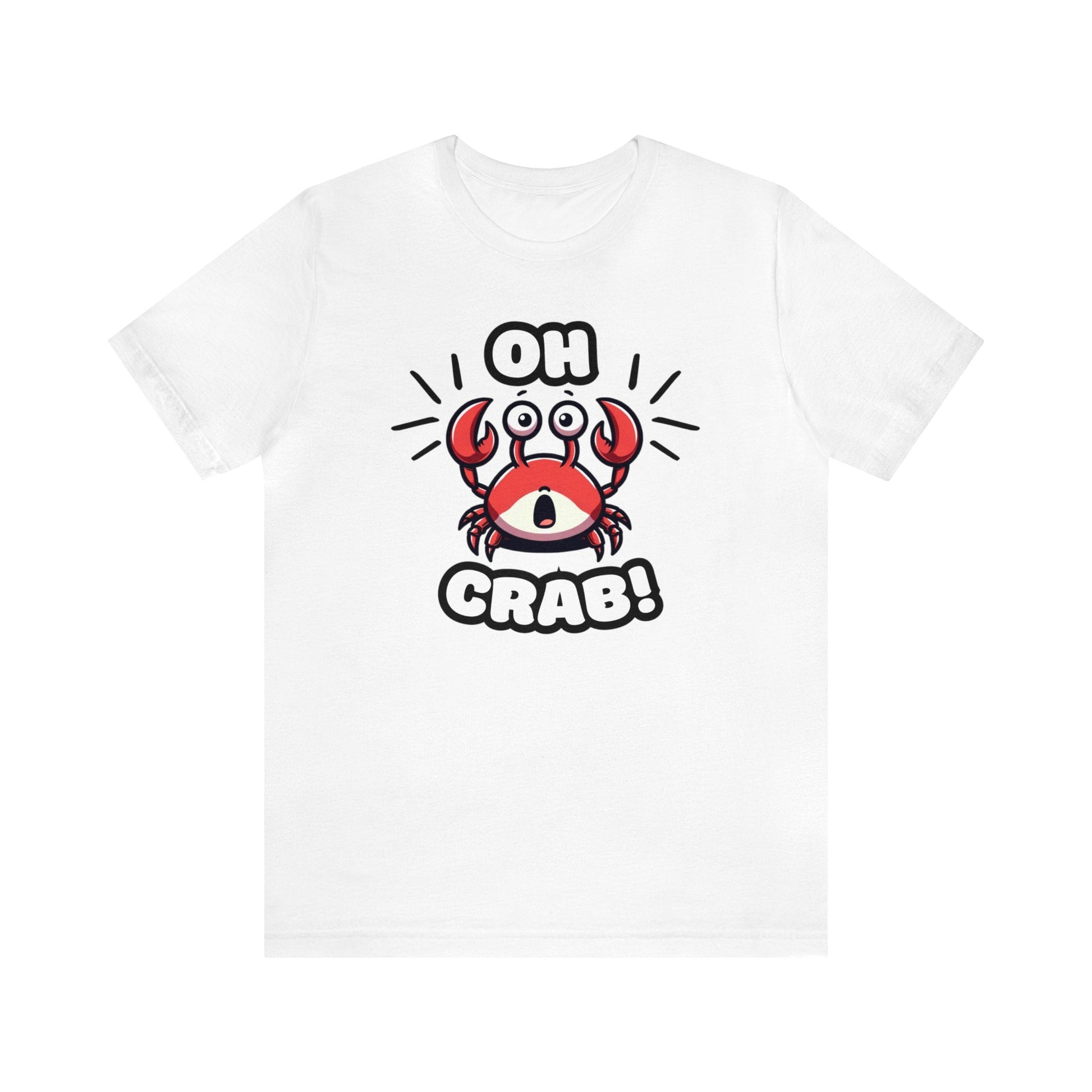 Oh Crab! - Crab T-shirt White / S
