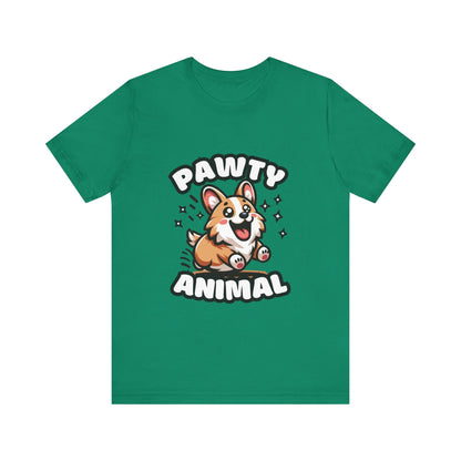 Pawty Animal - Corgi T-shirt Kelly / S