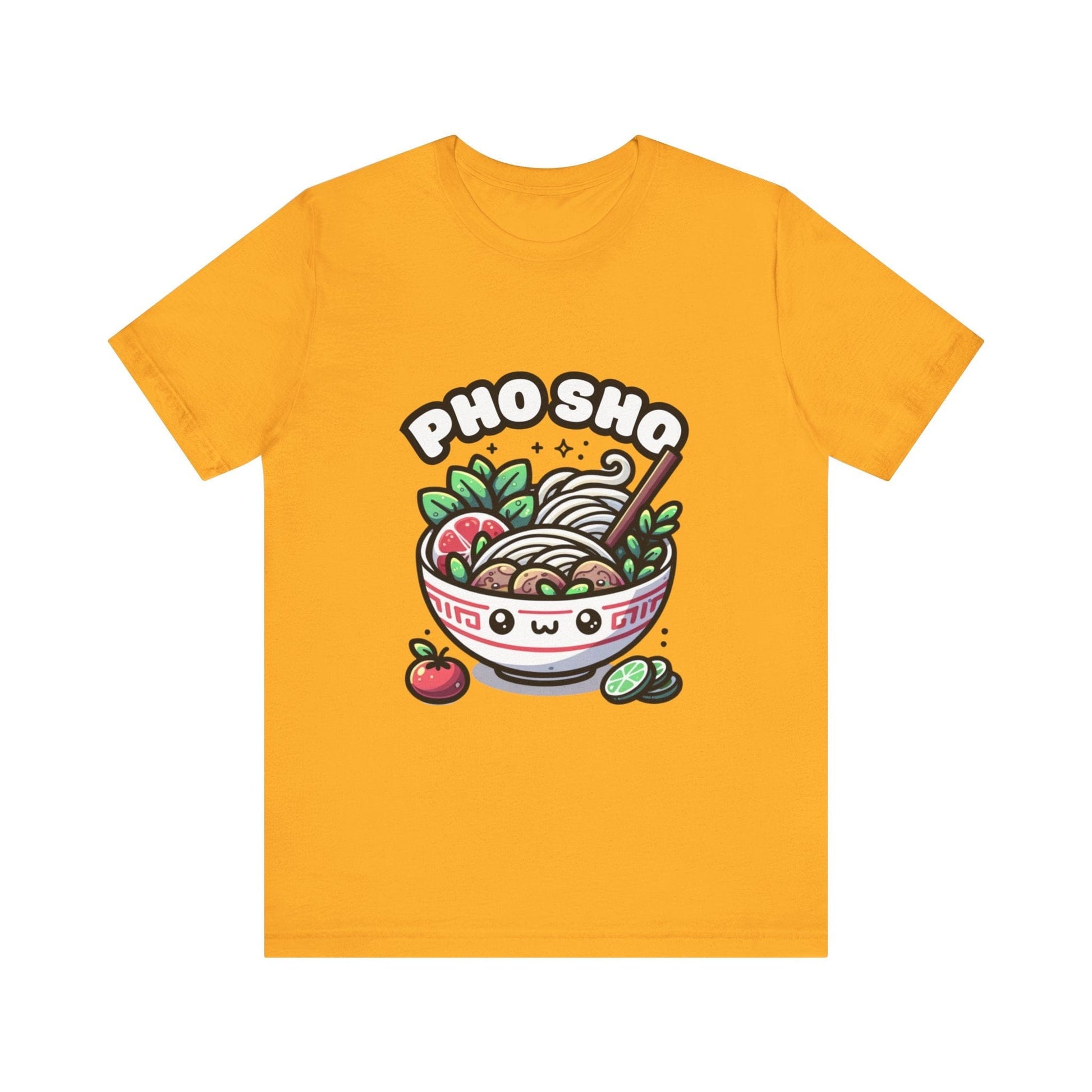 Pho sho - Pho T-shirt Gold / S