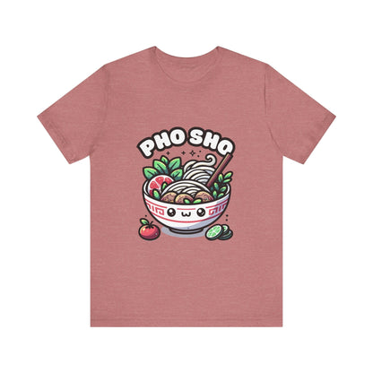 Pho sho - Pho T-shirt Heather Mauve / S