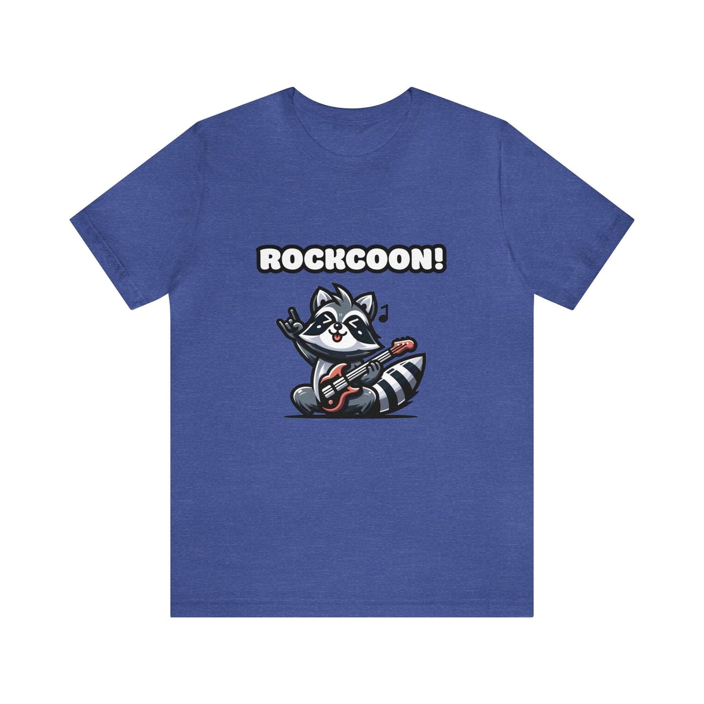 Rockcoon - Raccoon T-shirt Blue / S