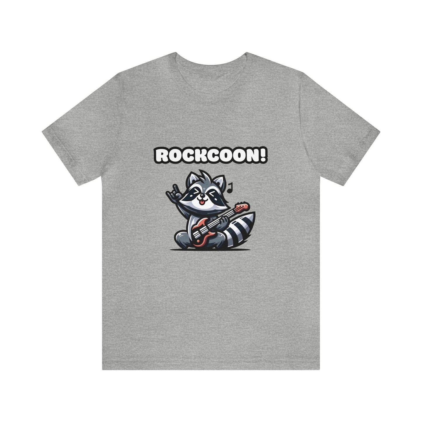 Rockcoon - Raccoon T-shirt Gray / S