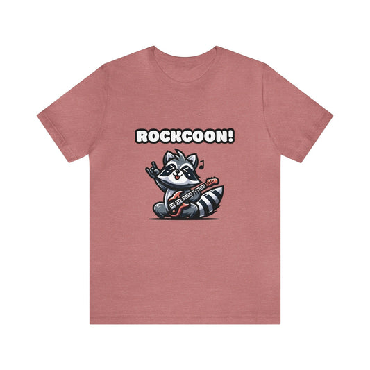 Rockcoon - Raccoon T-shirt Mauve / S