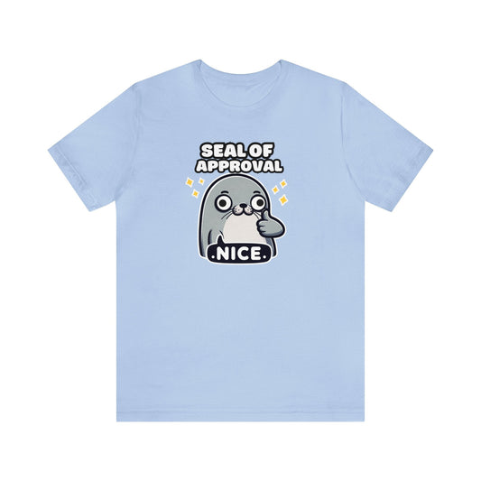 Seal of Approval - Seal T-shirt Baby Blue / S