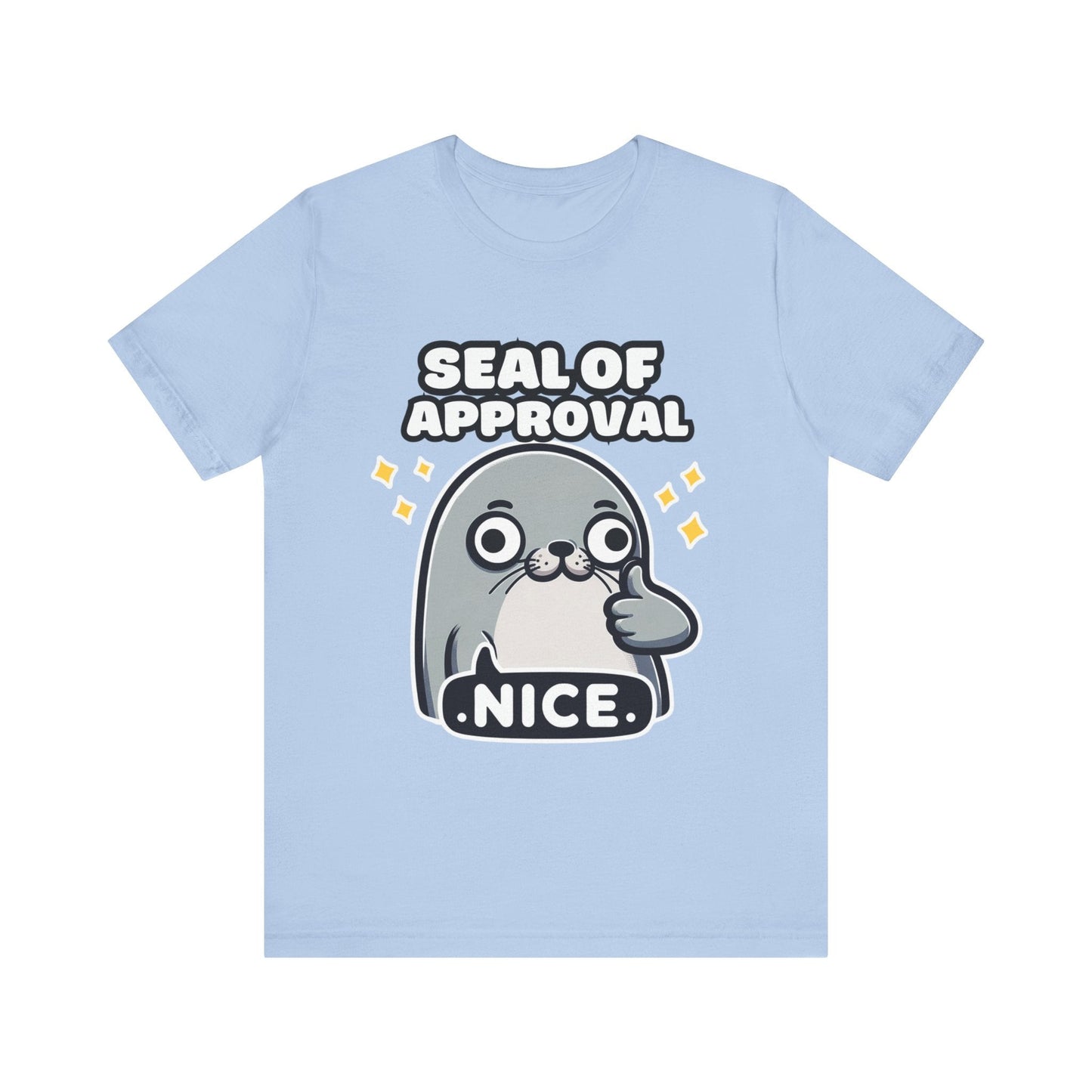 Seal of Approval - Seal T-shirt Baby Blue / S