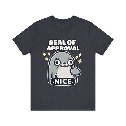 Seal of Approval - Seal T-shirt Heather Navy / S