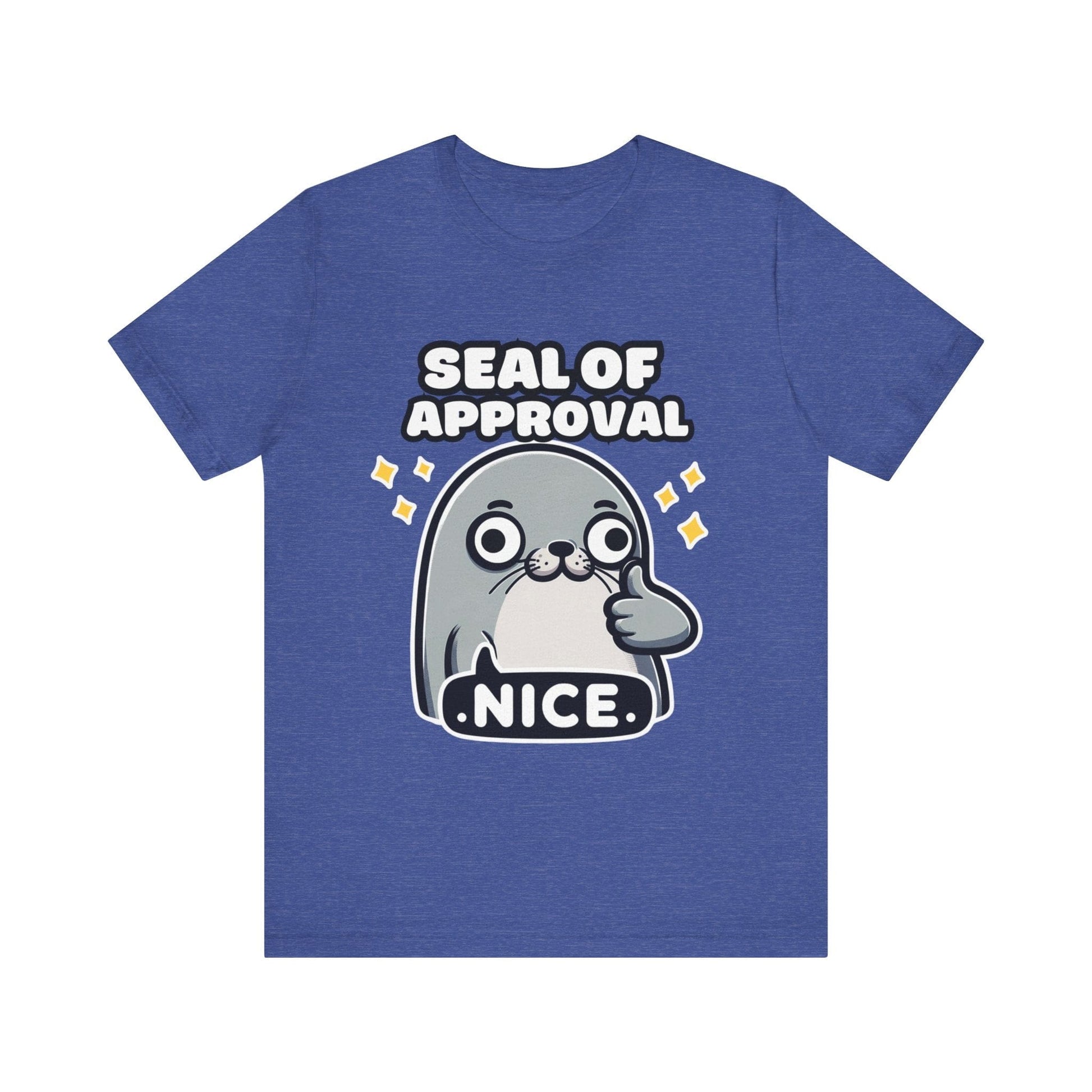 Seal of Approval - Seal T-shirt Heather True Royal / S