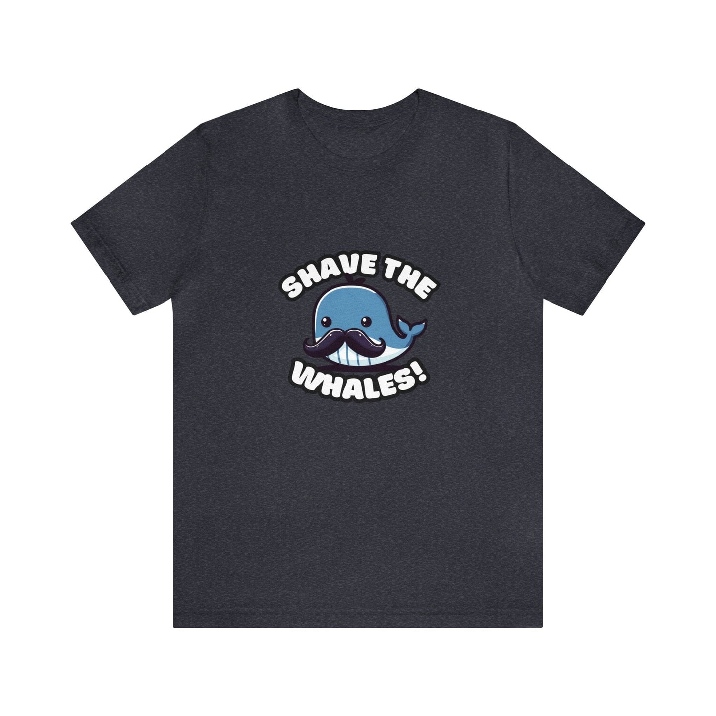 Shave The Whales - Whale T-shirt Ash Black / XS