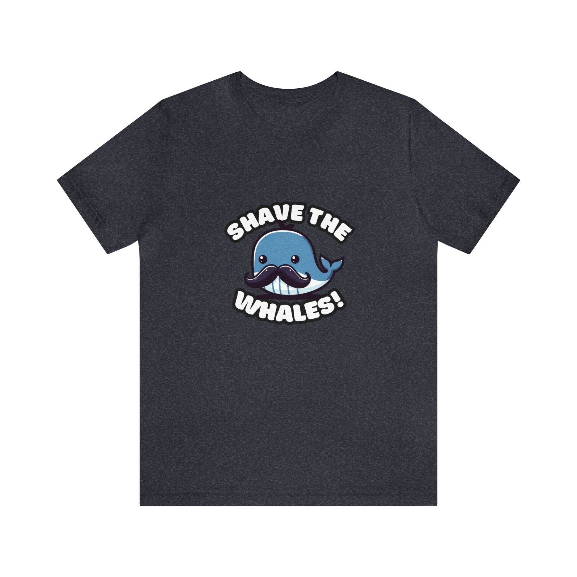 Shave The Whales - Whale T-shirt Ash Black / XS