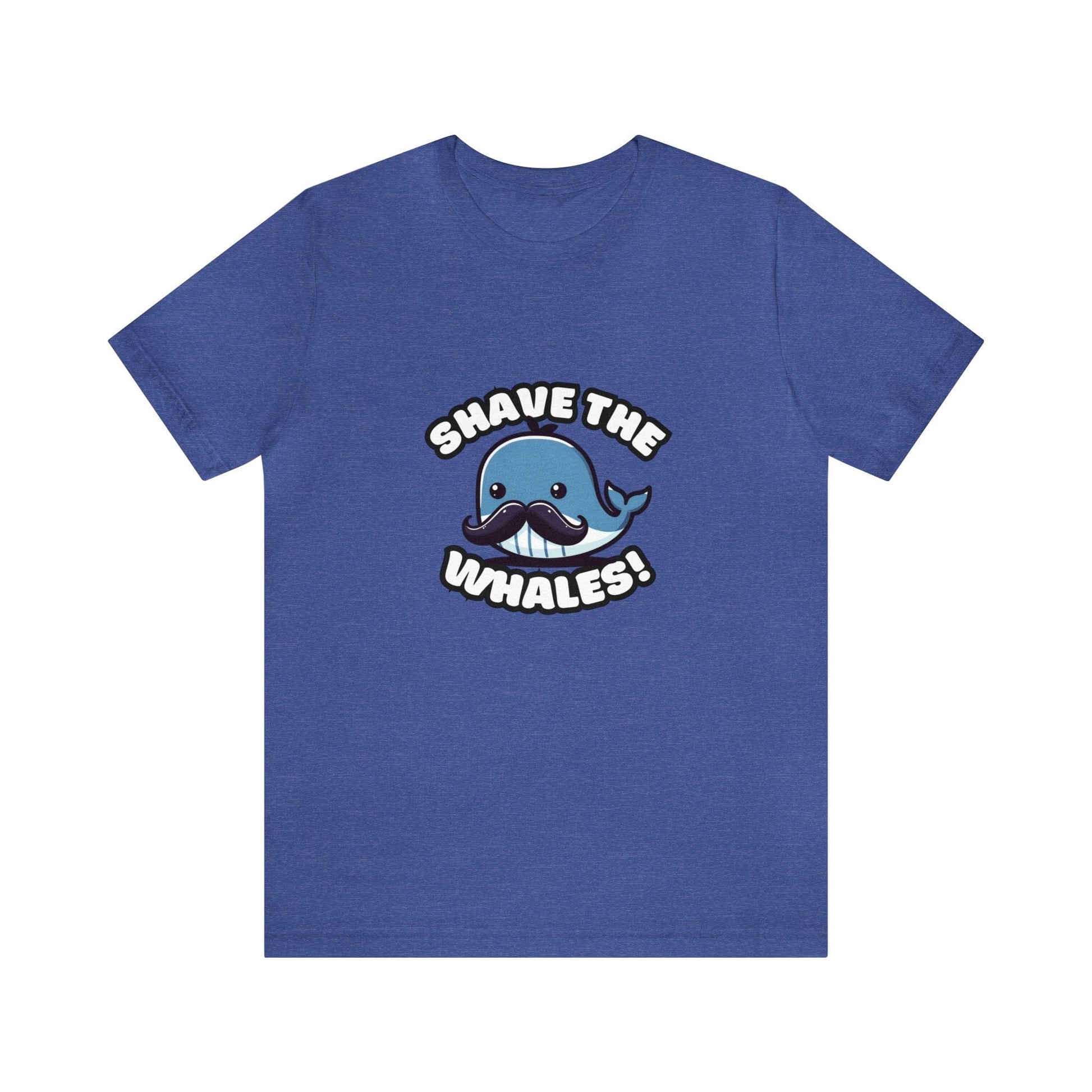 Shave The Whales - Whale T-shirt Blue / S