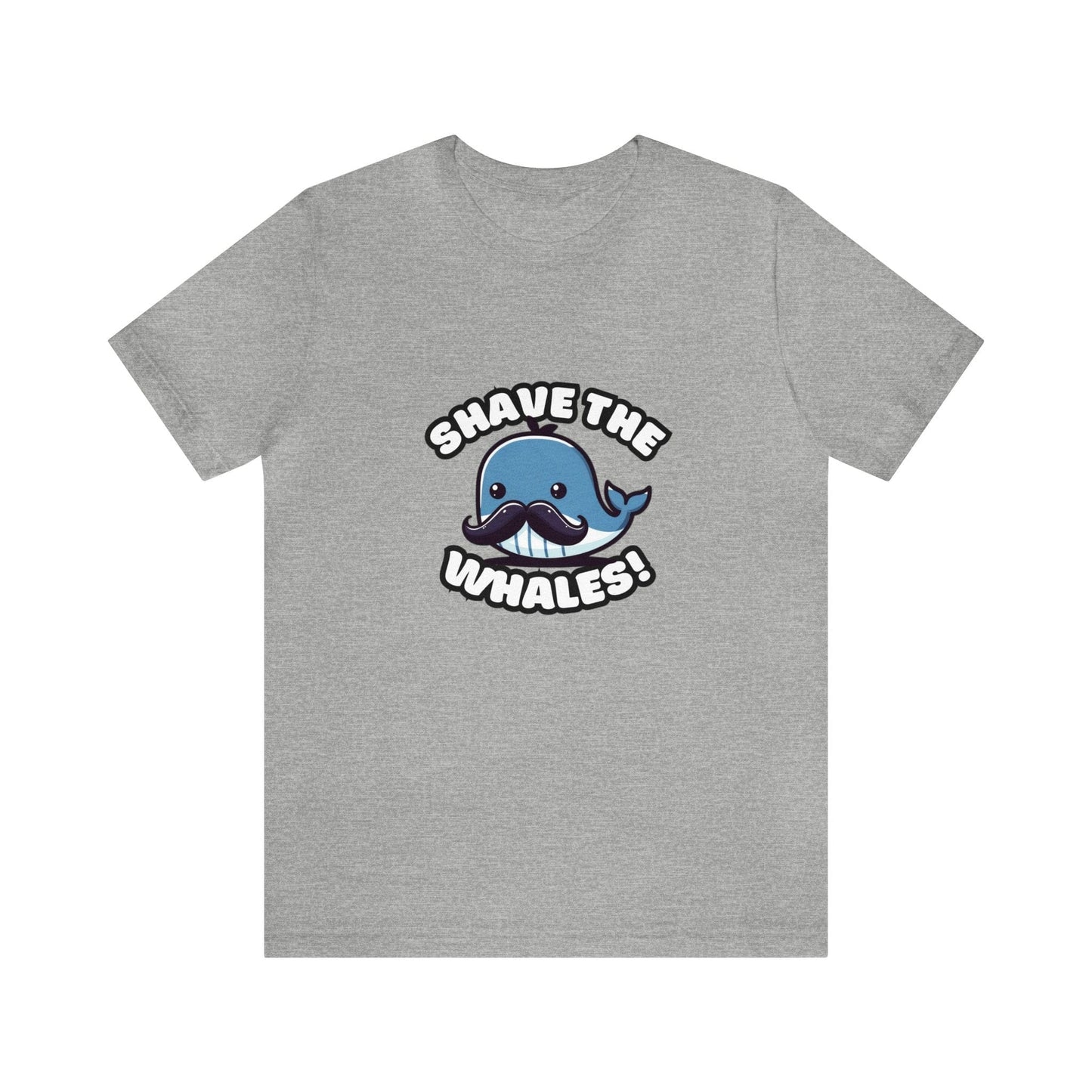 Shave The Whales - Whale T-shirt Gray / S