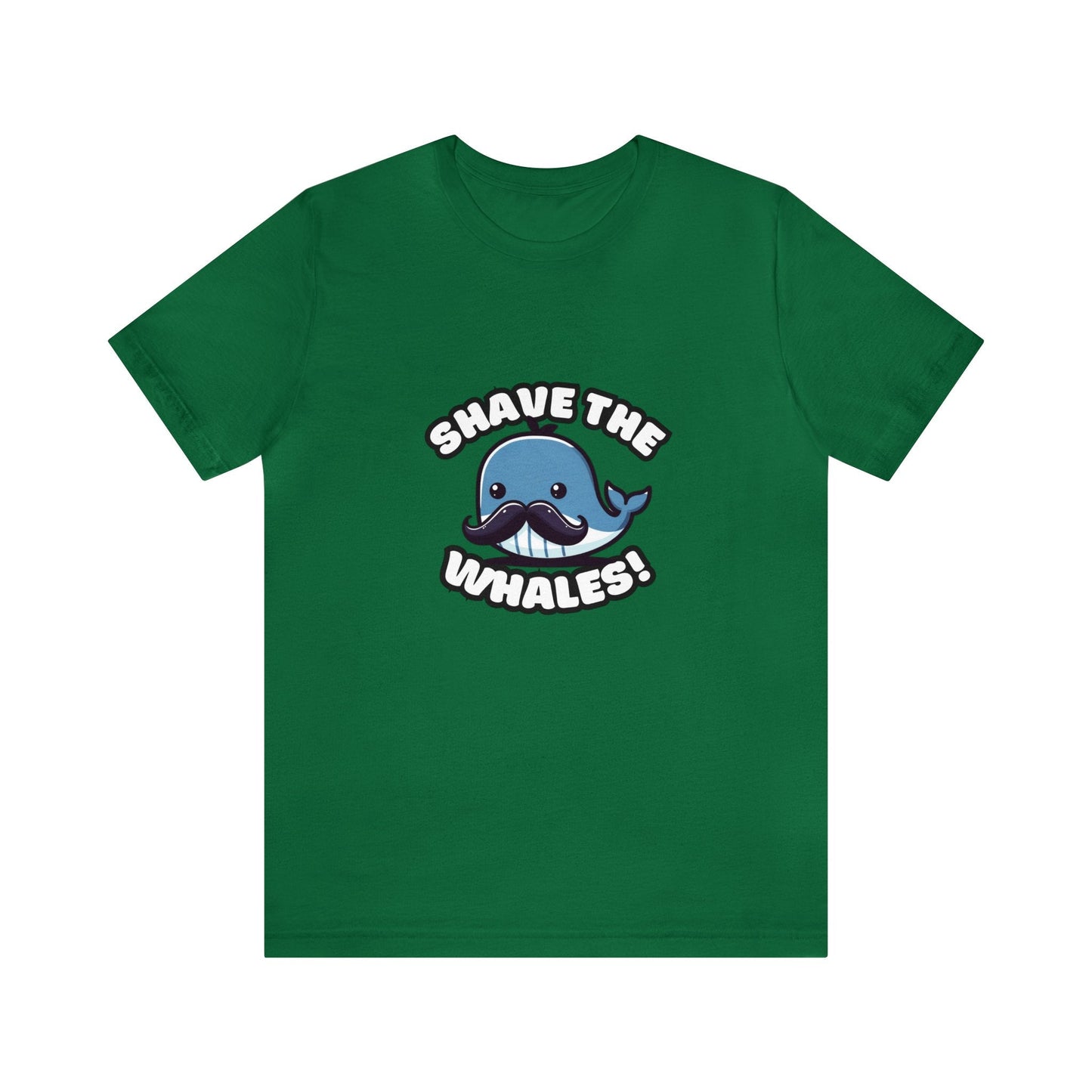 Shave The Whales - Whale T-shirt Green / XS