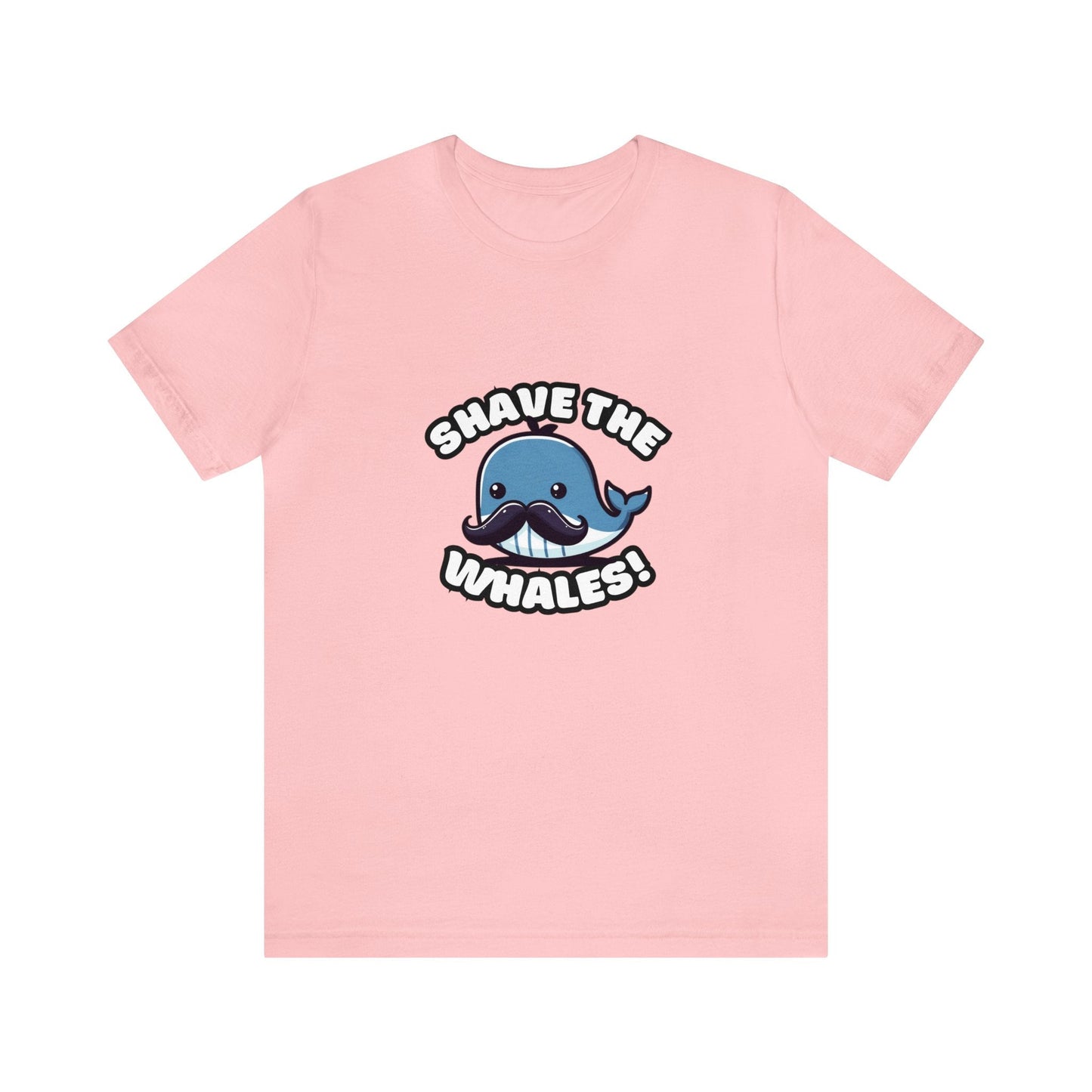 Shave The Whales - Whale T-shirt Pink / XS