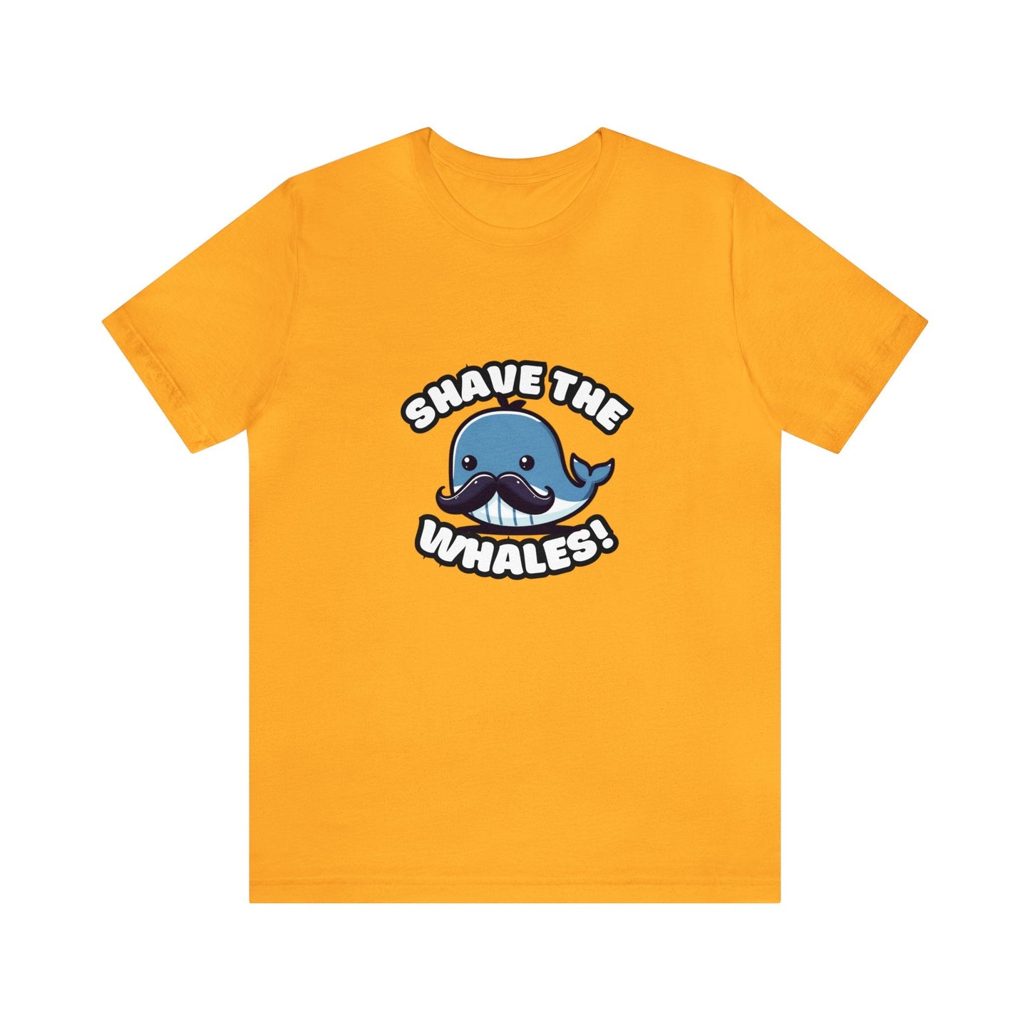 Shave The Whales - Whale T-shirt Yellow / XS